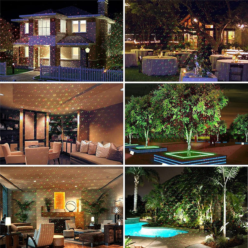 Refletor Natalino Lights™ - Decoração e Enfeite